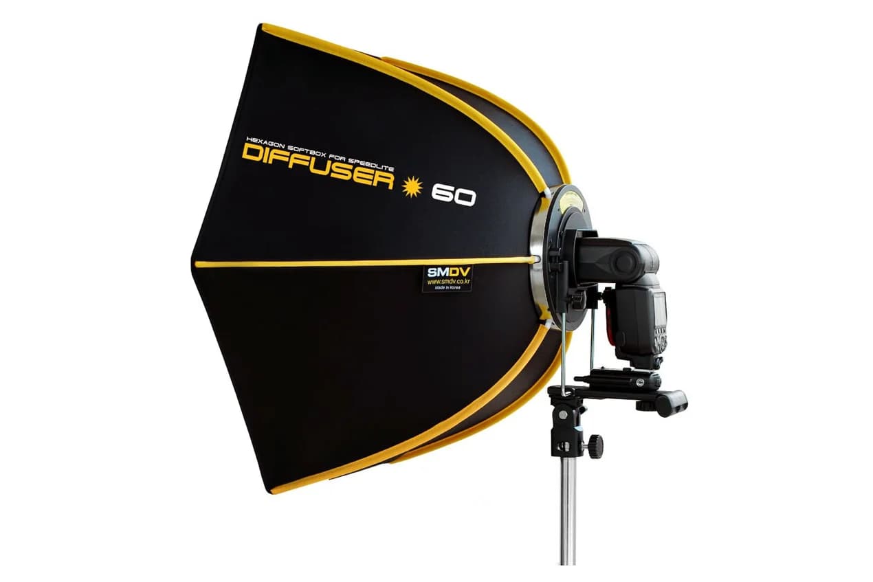 Октобокс складной SMDV Diffuser 60 см для вспышки speedlite